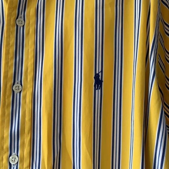 Ralph Lauren button down long sleeve classic fit size medium/15 1/2 - Picture 3 of 7